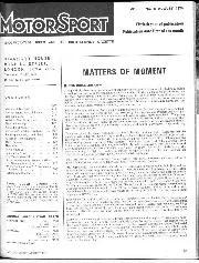 Matters of moment, August 1974 - Left
