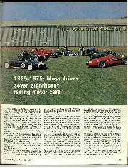 1925-1975:Moss drives seven significant racing motor cars - Left