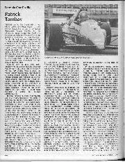 Formula One Profile: Patrick Tambay - Left