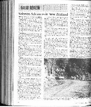 Rally review - Salon advances in New Zealand, August 1985 - Left
