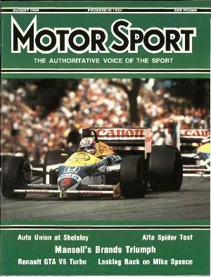 Cover image for August 1986