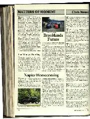 Matters of moment, August 1987 - Left