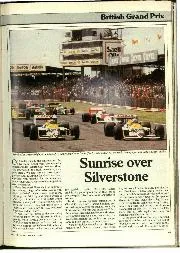 1987 British Grand Prix race report: Mansell pips Piquet - Left