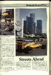 Formula One: 1987 Detroit GP - Left