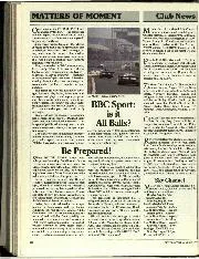 Matters of moment, August 1988 - Left