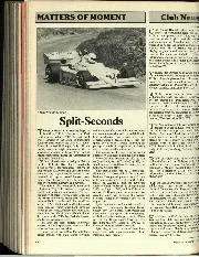 Matters of moment, August 1989 - Left