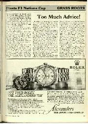 Grass roots: Fiesta F1 Nations Cup - Left