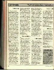 Letters from readers, August 1989 - Left