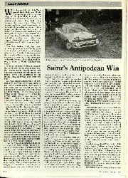 Sainz's Antipodean Win - Left