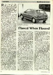 Flawed when Floored - Left