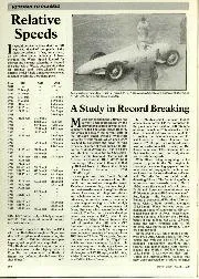 Relative Speeds - Left