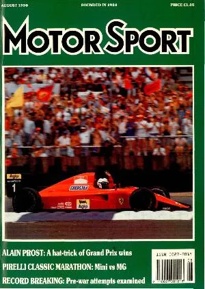 Cover image for August 1990