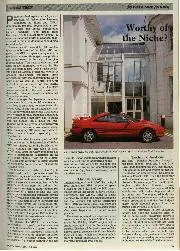 Road Test --  Toyota MR2 (T-bar) - Left