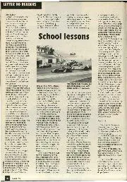 School Lessons - Left