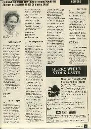 Letters, August 1992 - Left