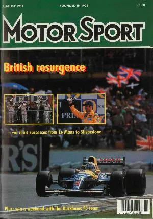Cover image for August 1992