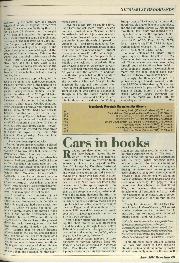 Cars in books, August 1994 - Left