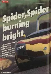 Spider, Spider burning bright - Left