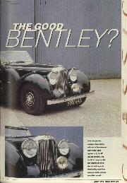 The good Bentley? - Right