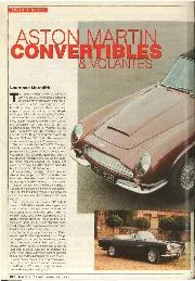 Aston Martin Convertibles & Volantes  - Left