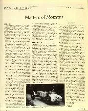 Matters of Moment, August 1997 - Left