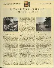 From our Archives - Monte Carlo Rally impressions - Left