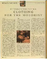 Clothing for the motorist - Left