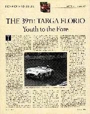 The 39th Targa Floria youth to the fore - Left