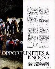 OPPORTUNITIES & KNOCKS - Left