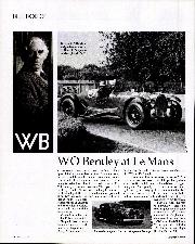 WO Bentley at Le Mans - Left