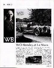 WO Bentley at Le Mans - Left
