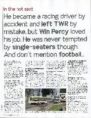 In the hot seat -- Win Percy - Left