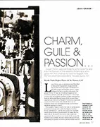 Charm, guile and passion... - Right