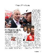 F1 peace deal averts split - Left