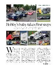 Bobby's baby takes first steps - Left
