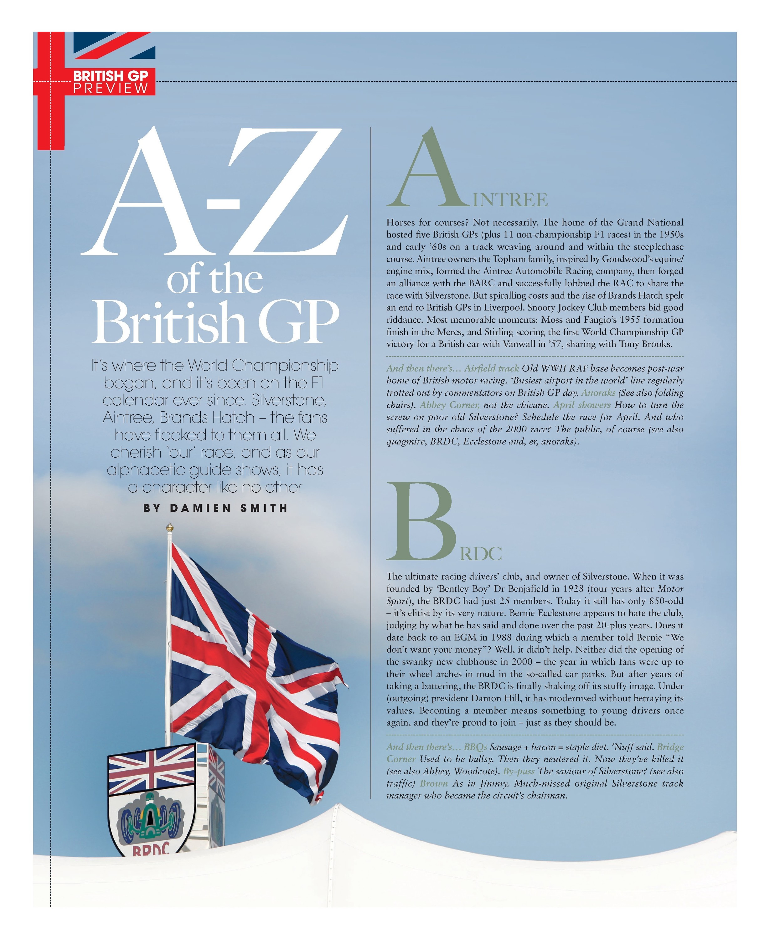 A Z Of The British Gp Motor Sport Magazine Archive - 