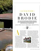 Lunch with... David Brodie - Right