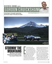 Historic scene with Gordon Cruickshank - Left