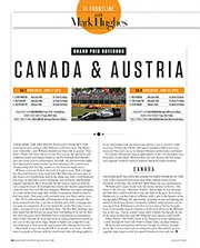 Grand Prix notebook: Canada and Austria 2015 - Left