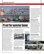 Historic racing news - Left