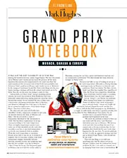 Grand Prix Notebook - Left