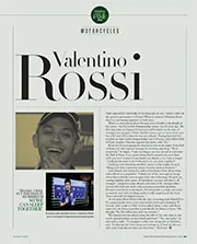 Motorcycles – Valentino Rossi - Left
