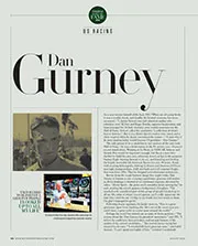 US racing – Dan Gurney - Left