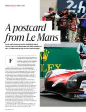 Photo essay Le Mans - Left