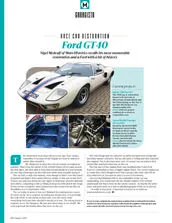 Race Car Restoration: Ford GT40 - Left