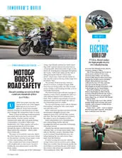 MotoGP boosts road safety - Left