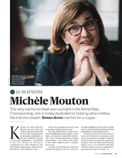 Lunch with Michele Mouton - Left