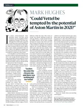 Mark Hughes: Could Vettel be tempted by Aston Martin? - Left