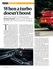 Porsche 911 Turbo S: When a turbo doesn’t boost - Left