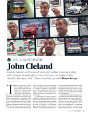Virtual Lunch With John Cleland - Left